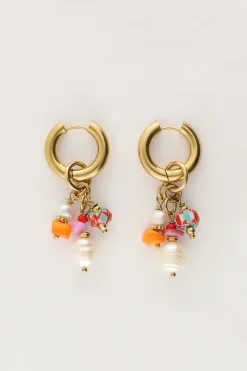 My Jewellery Art Boucles D'oreilles Avec Différentes Perles Best