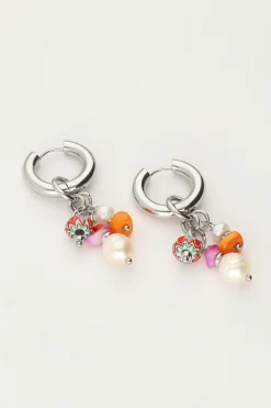 My Jewellery Art Boucles D'oreilles Avec Différentes Perles Best