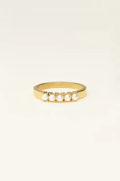My Jewellery Bague à 5 Perles Outlet