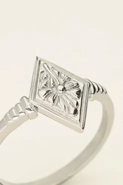 My Jewellery Bague à Carreaux Universe Discount