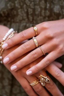 My Jewellery Bague à Perles Discount