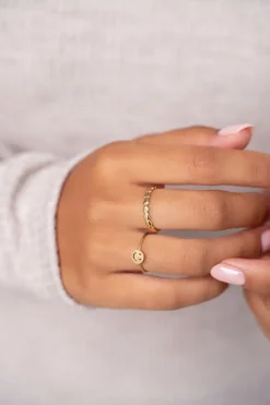My Jewellery Bague Ajustable Smiley Discount