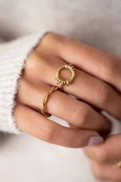 My Jewellery Bague Avec Cercle Ouvert Fashion
