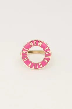 My Jewellery Bague Avec Couleur "New York" New