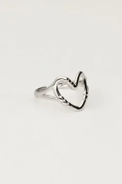My Jewellery Bague Avec Cœur Ouvert Outlet