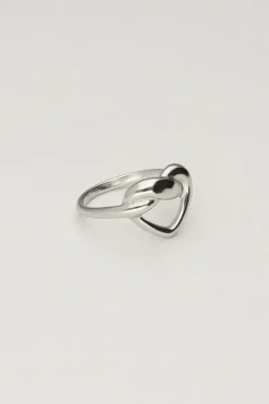 My Jewellery Bague Avec Cœur Torsadé Clearance