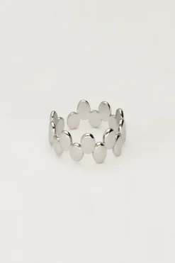My Jewellery Bague Avec Détails Ovales Sale