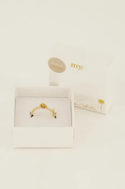 My Jewellery Bague Avec Fleur Birth Flower Online