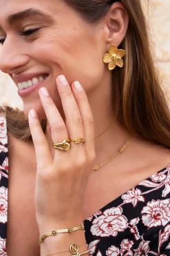 My Jewellery Bague Avec Fleur Birth Flower Online