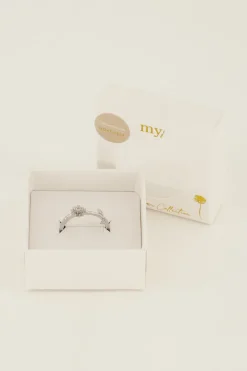 My Jewellery Bague Avec Fleur Birth Flower Online