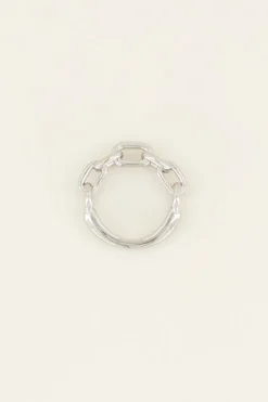 My Jewellery Bague Avec Maillons Ovales Sale