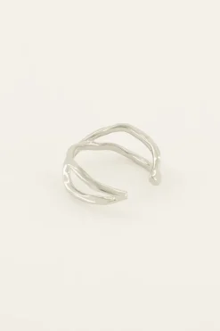 My Jewellery Bague Avec Structure Superposé Hot