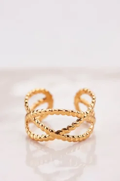My Jewellery Bague Avec Structure Superposé Hot