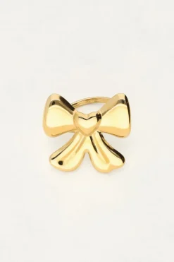 My Jewellery Bague Avec Un Grand Nœud Et Un Cœur Best