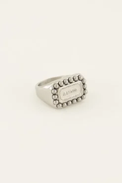 My Jewellery Bague Bold Spirit Avec Charm « Amour » Hot