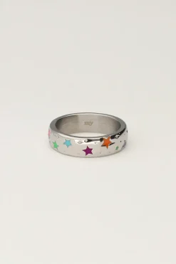 My Jewellery Bague Candy Avec étoiles Colorées Clearance