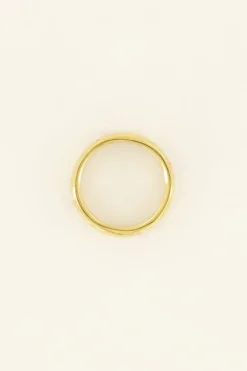 My Jewellery Bague Casa Fiore Avec Fleurs Roses Clearance
