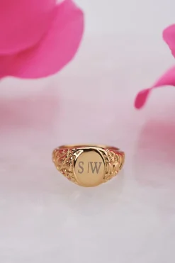 My Jewellery Bague Chevalière à Graver Atelier Discount