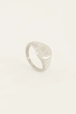 My Jewellery Bague Chevalière à Graver Atelier Online