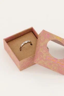 My Jewellery Bague Classique Vintage Avec Cristal Hot