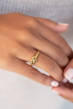 My Jewellery Bague Coeur à Initiale Online