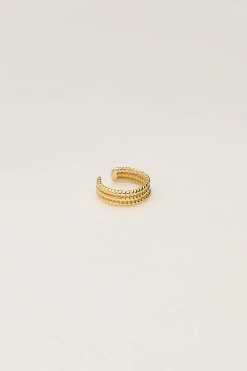 My Jewellery Bague D’oreille Trois Anneaux Fashion