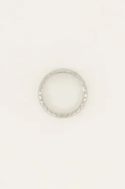 My Jewellery Bague Iconic Avec Nervures Hot