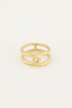 My Jewellery Bague Iconic Corde Avec Nœud Outlet