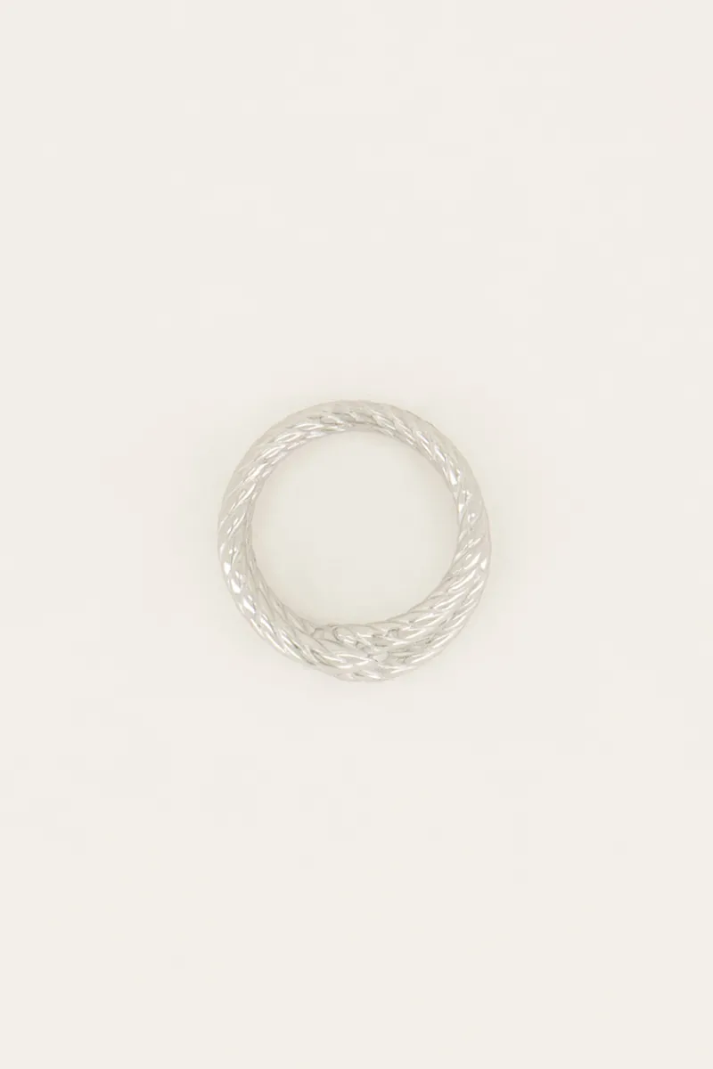 My Jewellery Bague Iconic Corde Avec Nœud Outlet