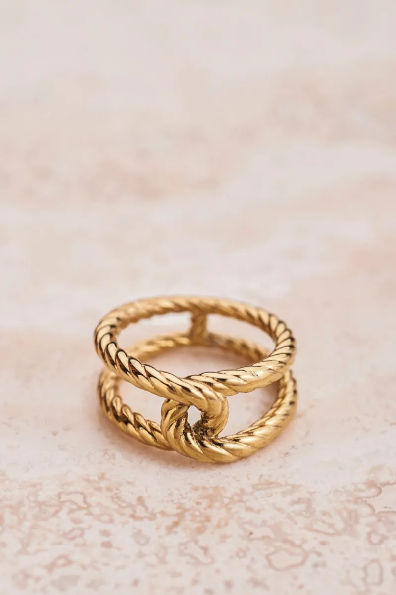 My Jewellery Bague Iconic Corde Avec Nœud Outlet