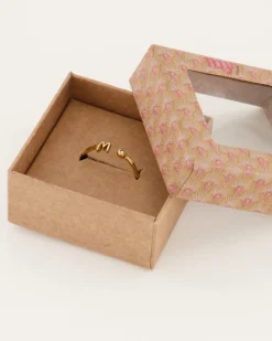 My Jewellery Bague Initiale Avec Pierre Outlet