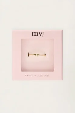 My Jewellery Bague Minimaliste Avec Nœud New