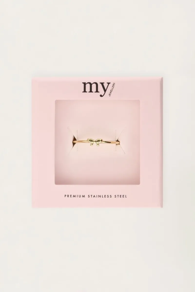 My Jewellery Bague Minimaliste Avec Nœud New