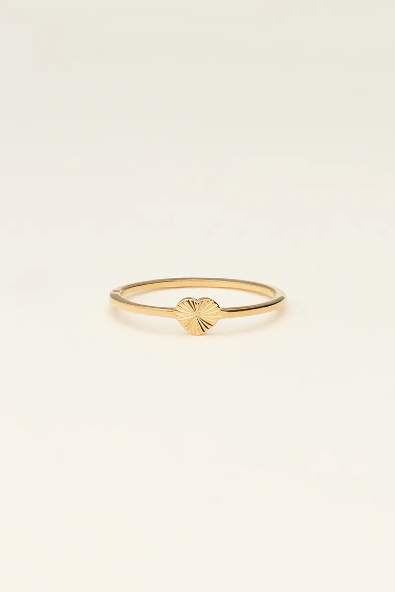 My Jewellery Bague Minimaliste Coeur Online