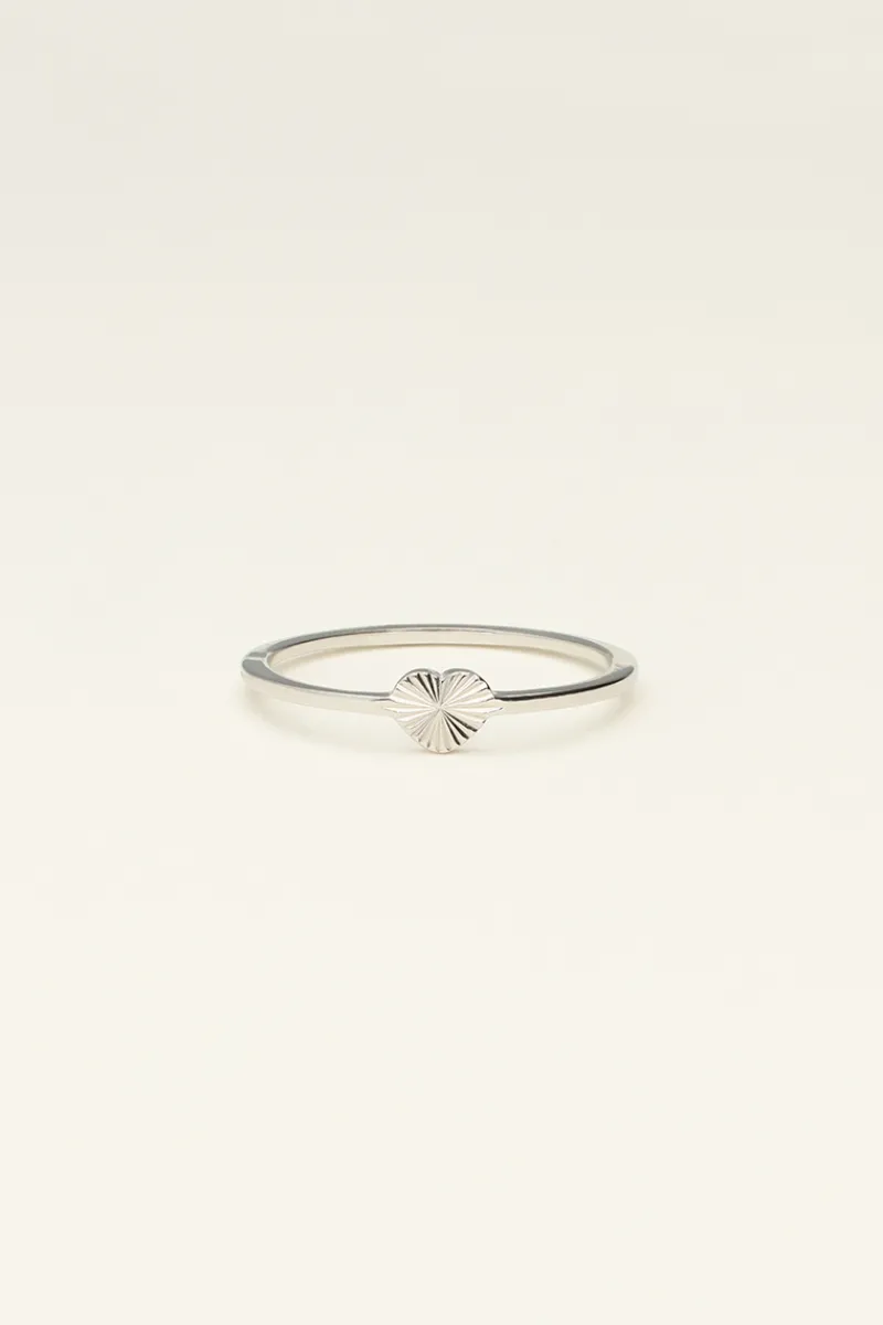 My Jewellery Bague Minimaliste Coeur Online