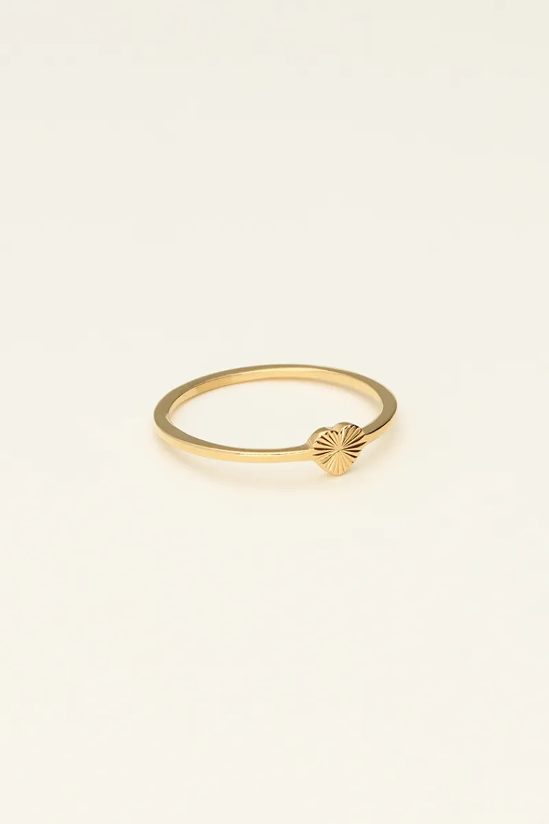 My Jewellery Bague Minimaliste Coeur Online