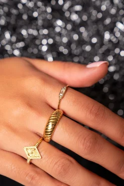 My Jewellery Bague Minimaliste Pierre Universe Best