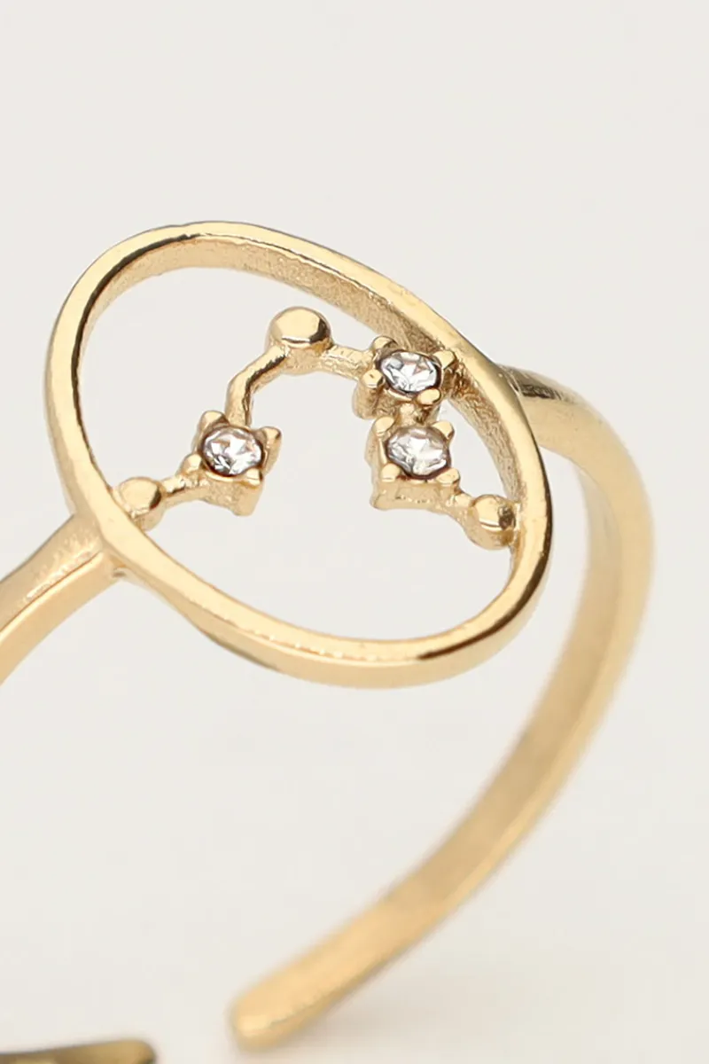 My Jewellery Bague Minimaliste Signe Du Zodiaque New