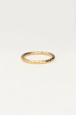 My Jewellery Bague Minimaliste Structurée New