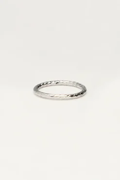My Jewellery Bague Minimaliste Structurée New