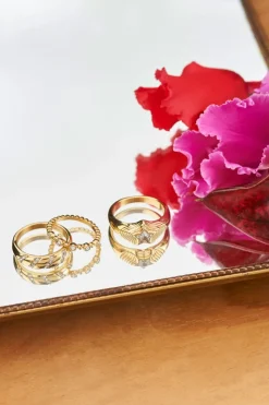 My Jewellery Bague MOOD Avec Pierre étoile Transparente Clearance