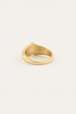 My Jewellery Bague MOOD Avec Pierre étoile Noire Outlet