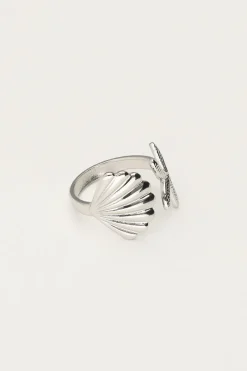 My Jewellery Bague Océan Avec Coquillage Et étoile De Mer Online