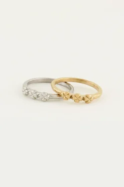 My Jewellery Bague 3 petits Trèfles Discount
