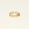 My Jewellery Bague Rose Avec Maillons Clearance