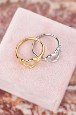 My Jewellery Bague Shapes Avec Cœur Ouvert Sale