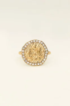 My Jewellery Bague Signe Du Zodiaque à Strass Fashion