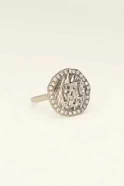 My Jewellery Bague Signe Du Zodiaque à Strass Fashion