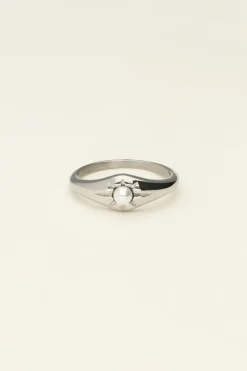 My Jewellery Bague Soleil Et Perles Clearance