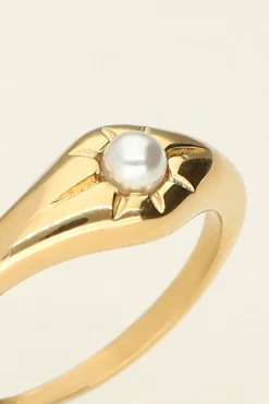 My Jewellery Bague Soleil Et Perles Clearance